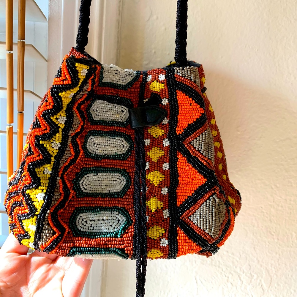 Zara beaded purse